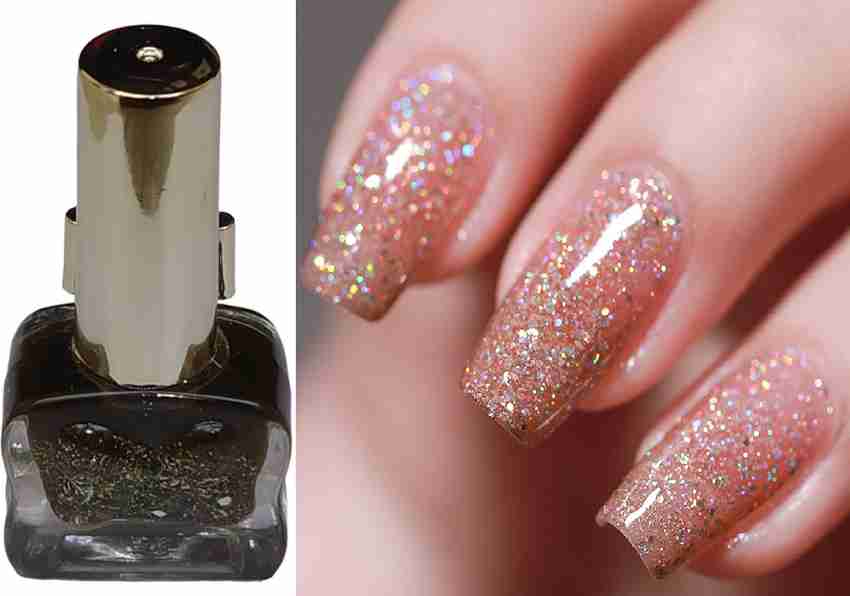 Rose gold glitter nail polish new arrivals