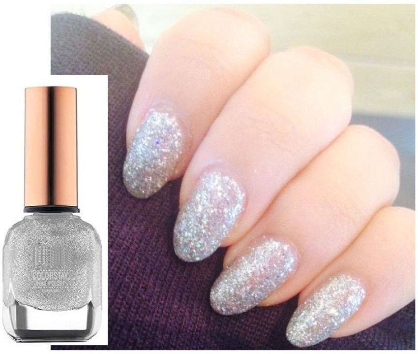 Gray Nail Polish with Silver Magnetic Pigment - Cirque Colors Chemistry