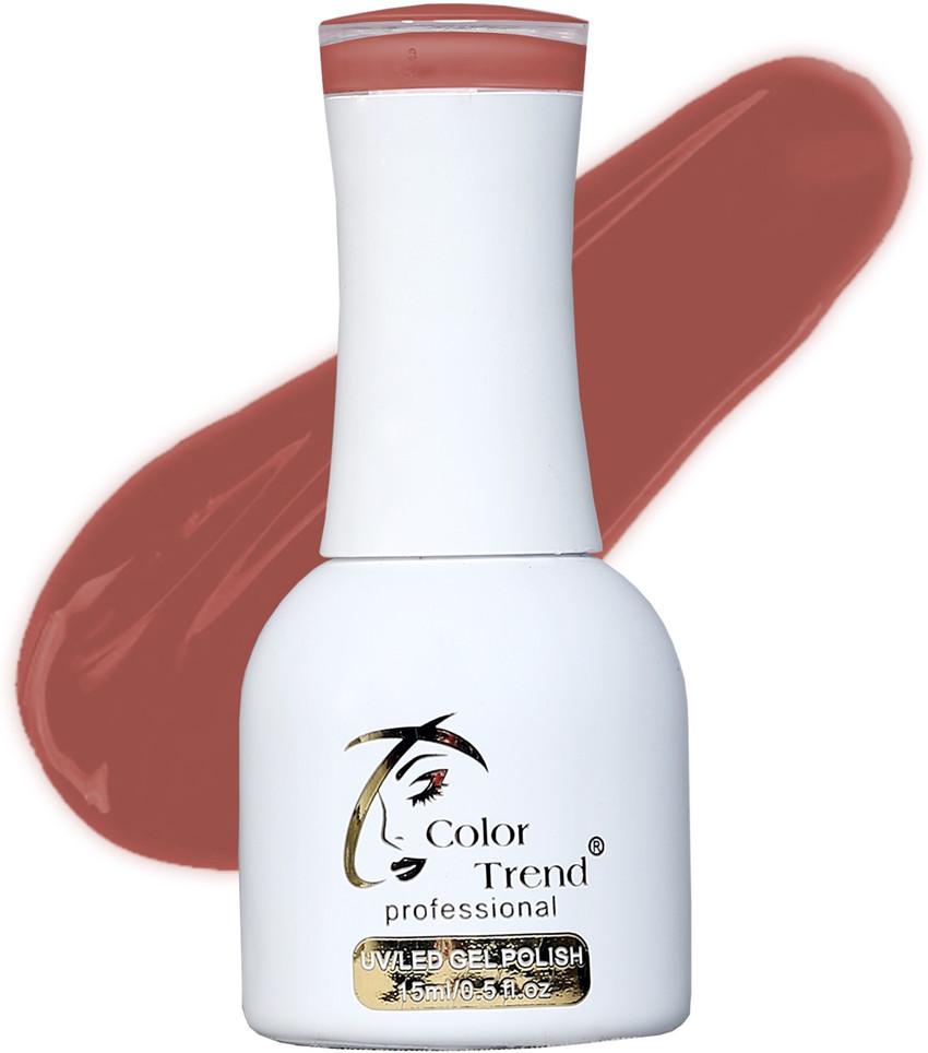 color trend UV LED Soak Off Gel Nail Polish Reddish Brown