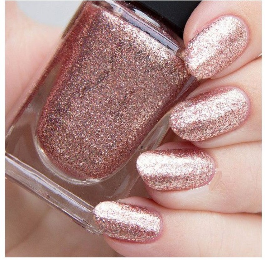 Rose gold deals glitter nail polish