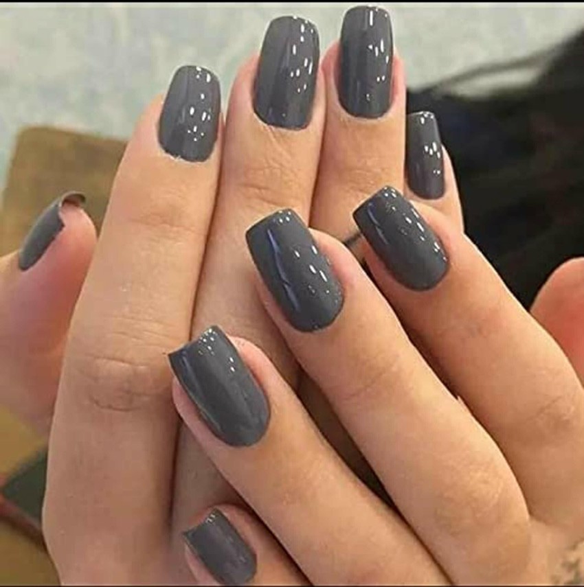 115+ Trendy Red and Gray Nail Designs to Try | Sarah Scoop