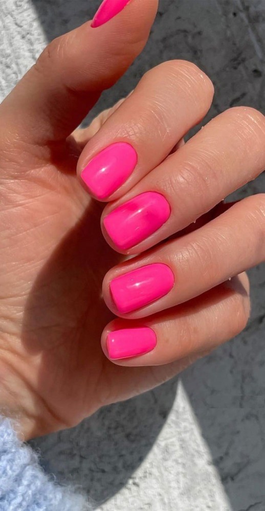 Color Me Rad - Neon Orange Pink Nail Polish — Lots of Lacquer