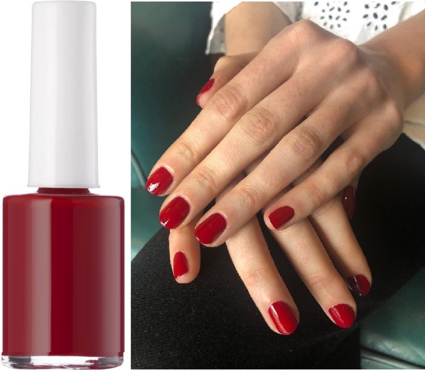 THTC HIGH GLOSSY FINISH- WATER PROOF NAIL POLISH DARK RED DARK RED - Price  in India, Buy THTC HIGH GLOSSY FINISH- WATER PROOF NAIL POLISH DARK RED  DARK RED Online In India,