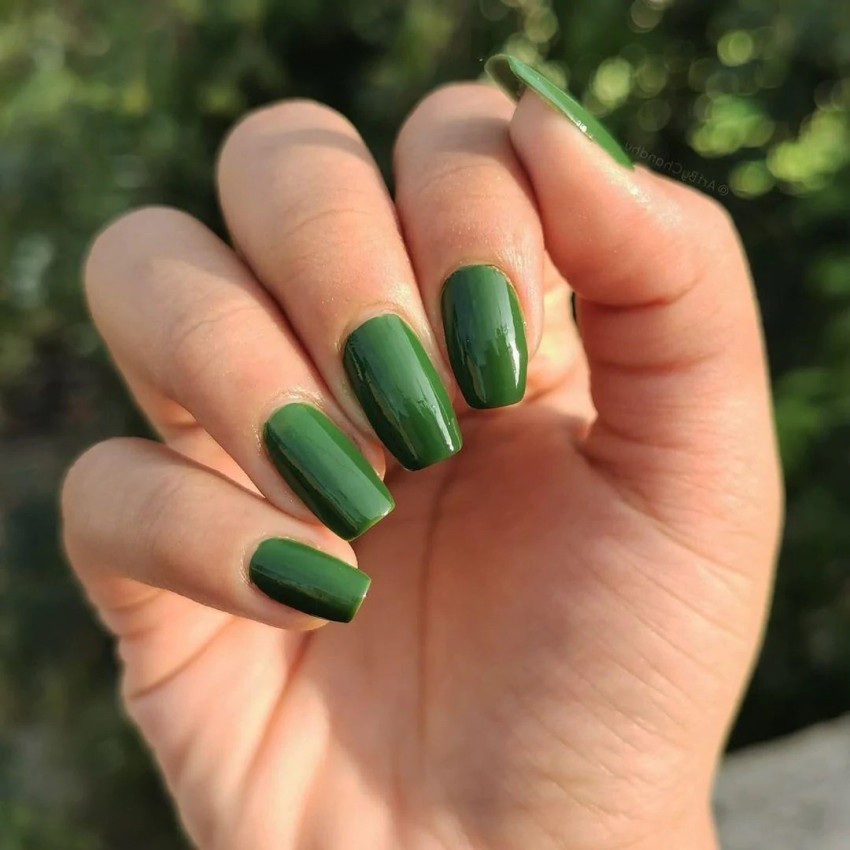 Dark Green Nail Polish Spell Cosmetics | Kiss me, stupid
