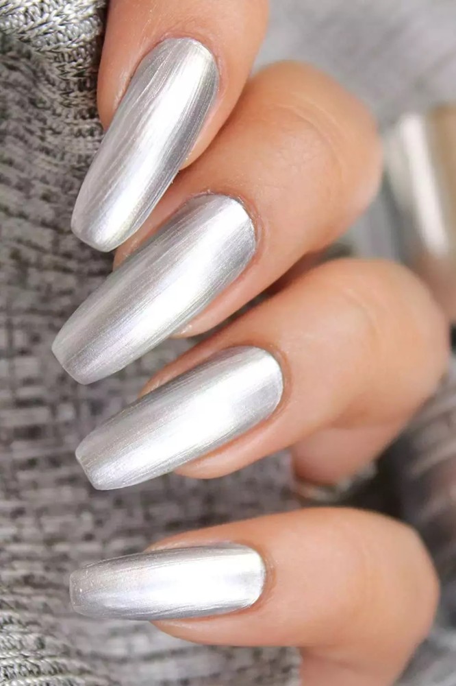 NEW Gold/silver Glitter Nail Polish, Sparkle Nail Polish : IMPRESS - Etsy