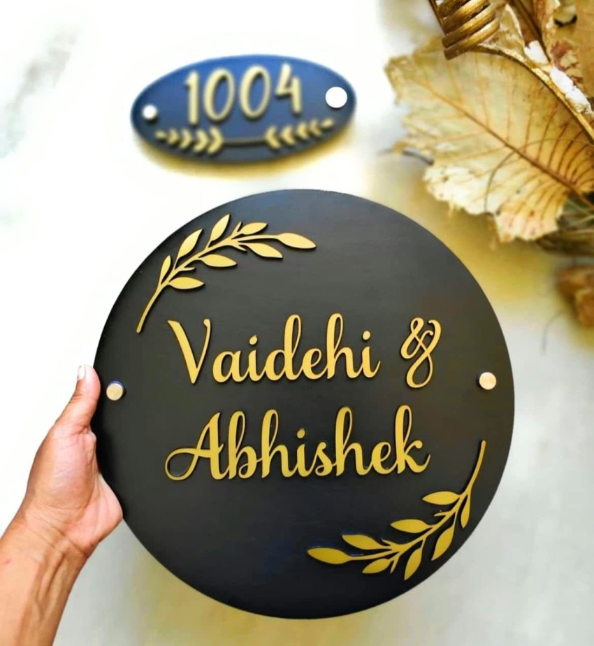 Door Name Plates Online in India, Flipkart