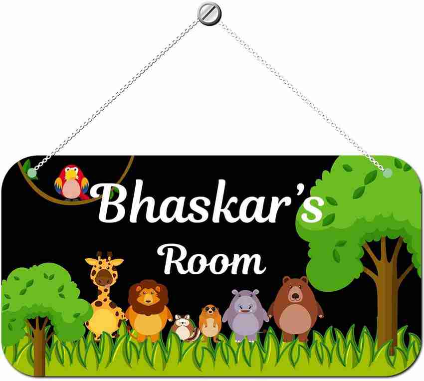 Kids name deals plate