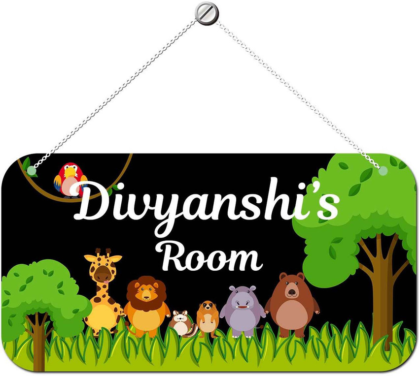 Kids shop name plate