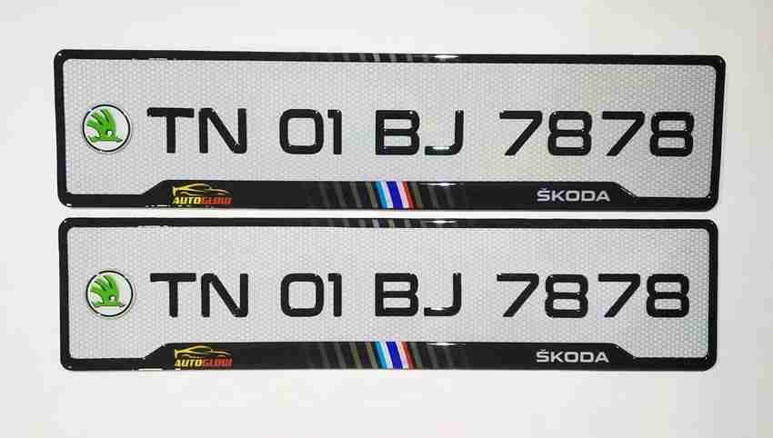 Name plate cheap for car
