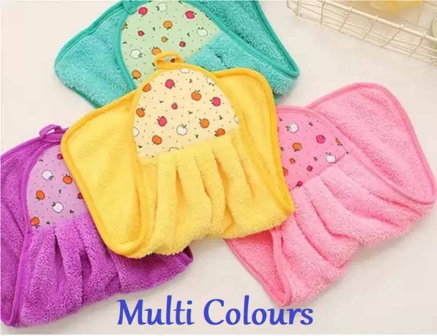 Multi Design Multicolor Microfiber Kitchen Towel, Wash Type: Machine & Hand  Wash