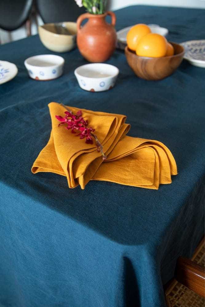 AIRWILL Cotton Kitchen & Table Napkins Yellow Cloth Napkins - Buy AIRWILL  Cotton Kitchen & Table Napkins Yellow Cloth Napkins Online at Best Price in  India