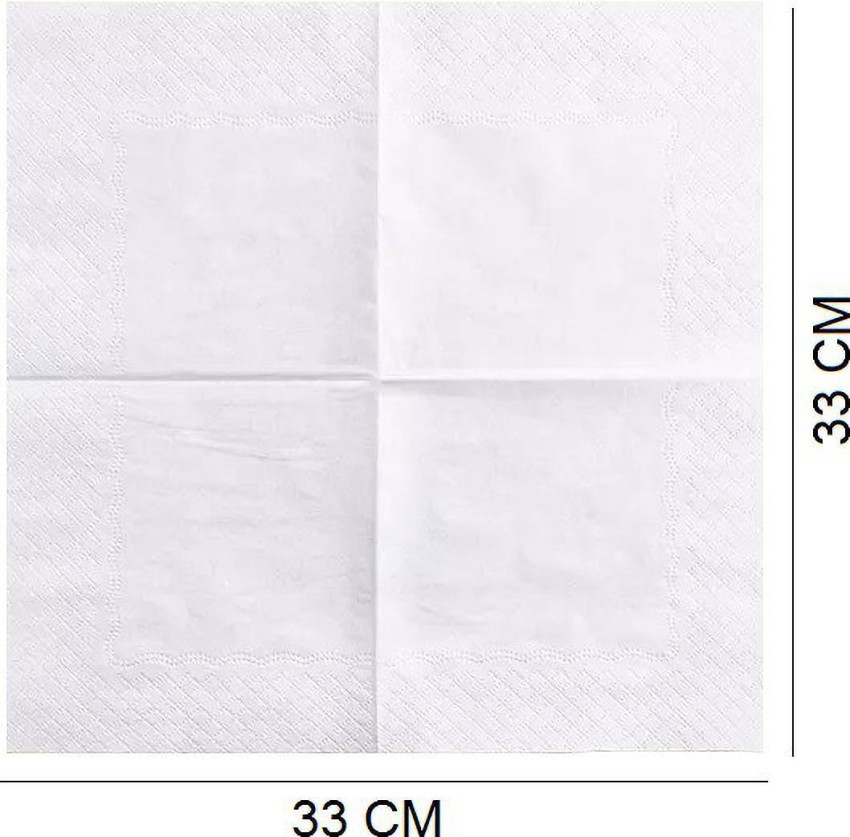 SN White Facial Square Tissue Paper Napkin, 24 at Rs 25/packet in Virar