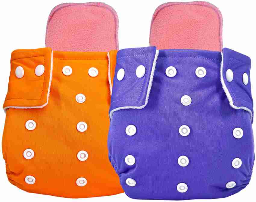 Baby Story Solid Cloth Diaper with Wet Free Improved 6 Layer Microfiber Insert Pack of 2 Buy Baby Care Products in India Flipkart