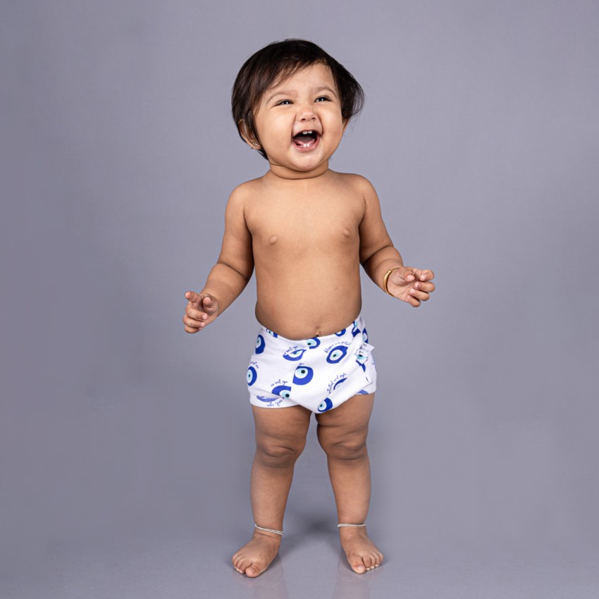 Potty Training Pants Whale Print - Pack of 2 - Size 0 and Size 5