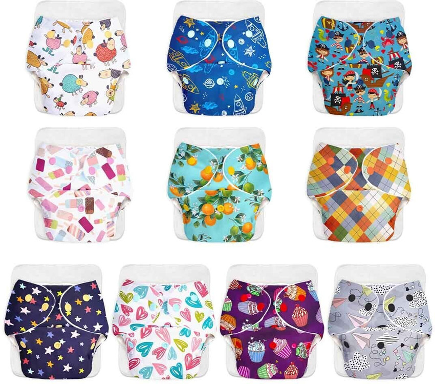 Superbottoms BASIC EASY Pack of 20 10 Diapers 10 Inserts Free