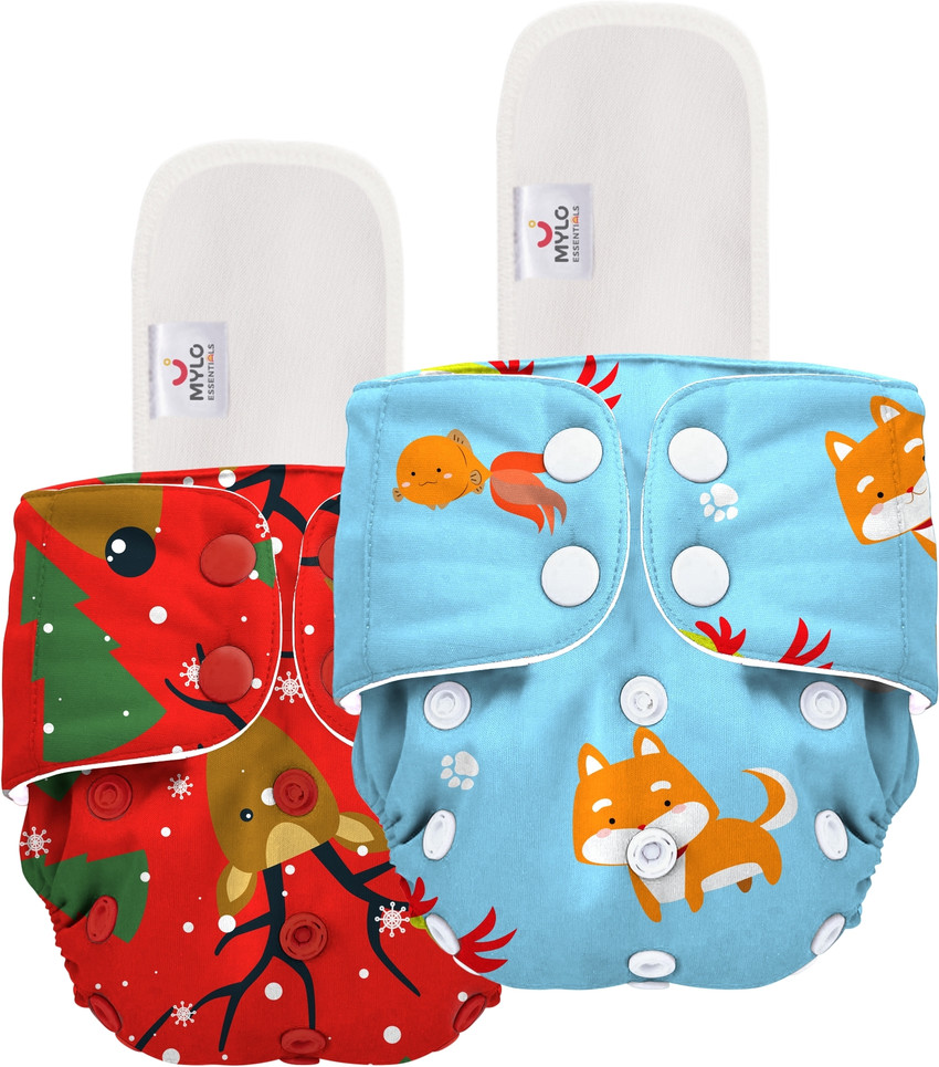 MYLO Baby Reusable Cloth diapers Insert Pad Adjustable Oeko