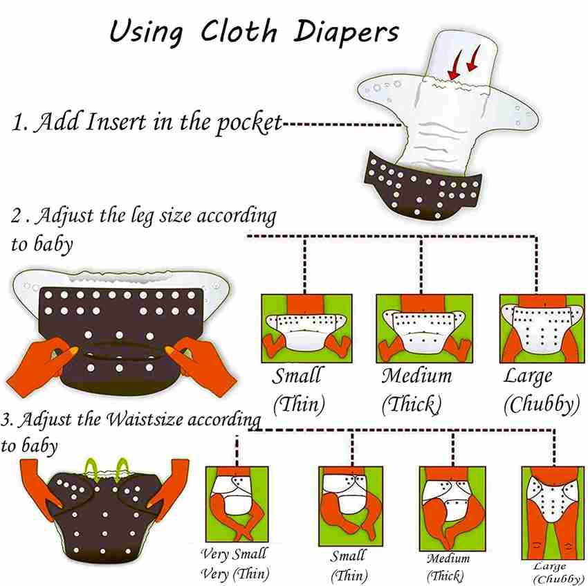 Cloth diapers for sales 1 year old