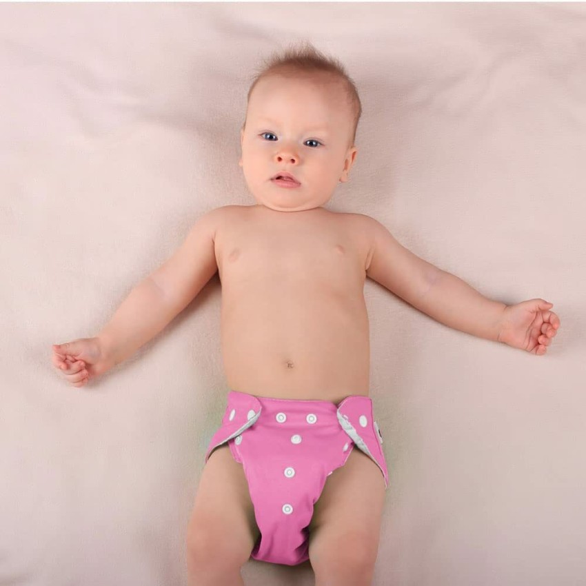 Pink diapers for sales babies