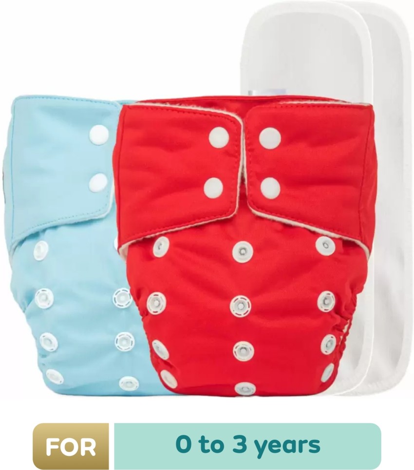 MYLO Baby: Reusable Cloth Diapers + Insert Pad, Washable, 100