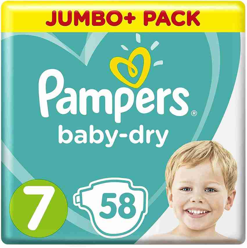 Pampers Baby Dry Size 7 Jumbo Pack 58 Buy Baby Care Products in