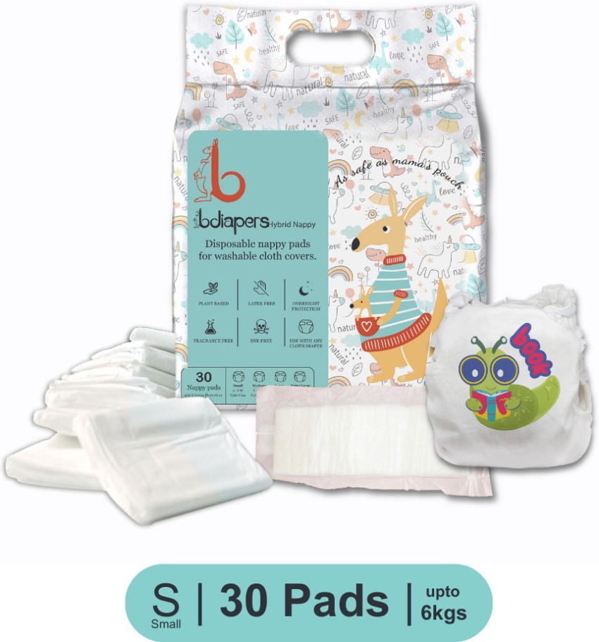 Disposable nappy store pads for babies