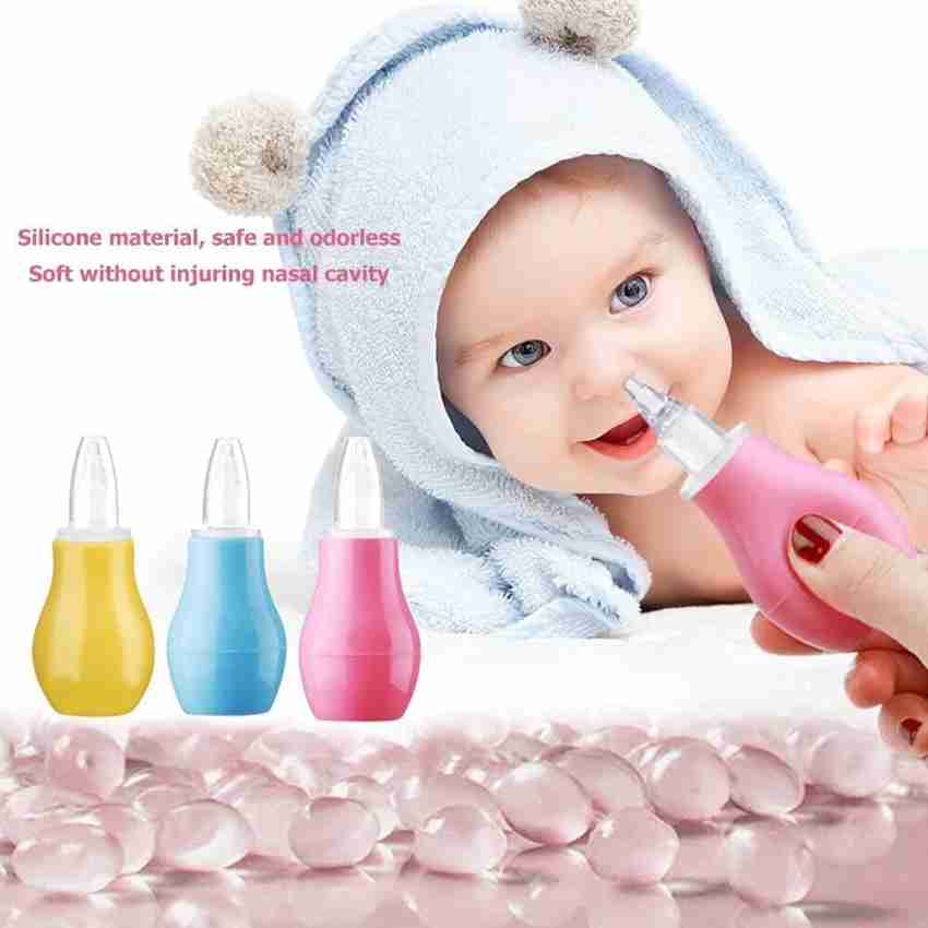 Silicone Baby Nasal Aspirator Nose Snot Cleaner Vacuum Sucker Nose Cleaner#