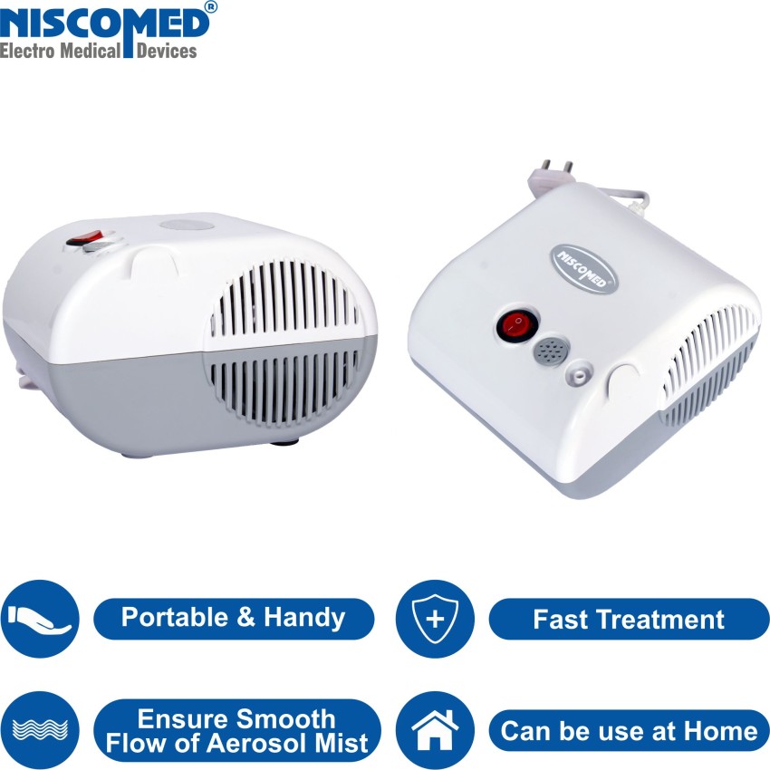 NISCOMED Piston Compressor Handy Nebulizer/ Nebulizer NB-121 Nebulizer -  NISCOMED 