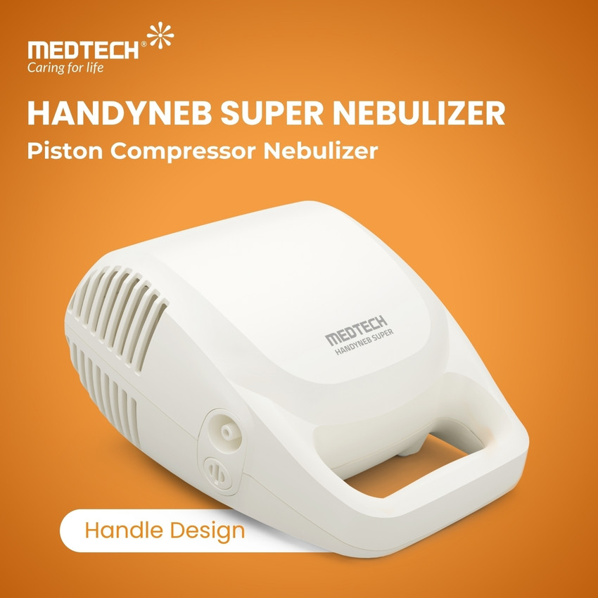 Medtech Handyneb Super Compressor Machine with Kit for Adult and Kids  Nebulizer