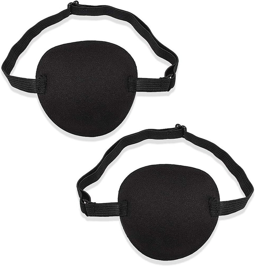 goho 2 PCS Set Eye Patch Single Eye Mask with Adjustable Buckle Soft and Comfortable Eye Shade goho 2 PCS Set Eye Patch Single Eye Mask with Adjustable Buckle Soft and Comfortable Eye Shade