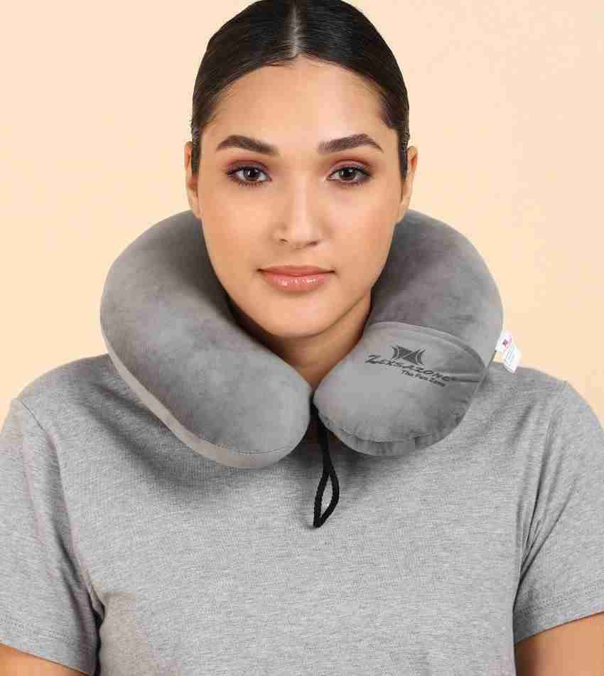 Juzzii Velvet Hoodie Neck Pillow With Eye Mask Combo for Road Trip and  Flight - Hoodie Neck Pillow & Eye Shade Black - Price in India