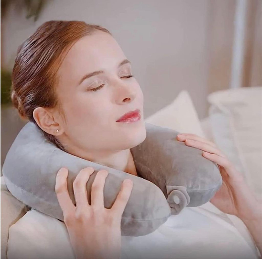 Fluffy travel pillow deals