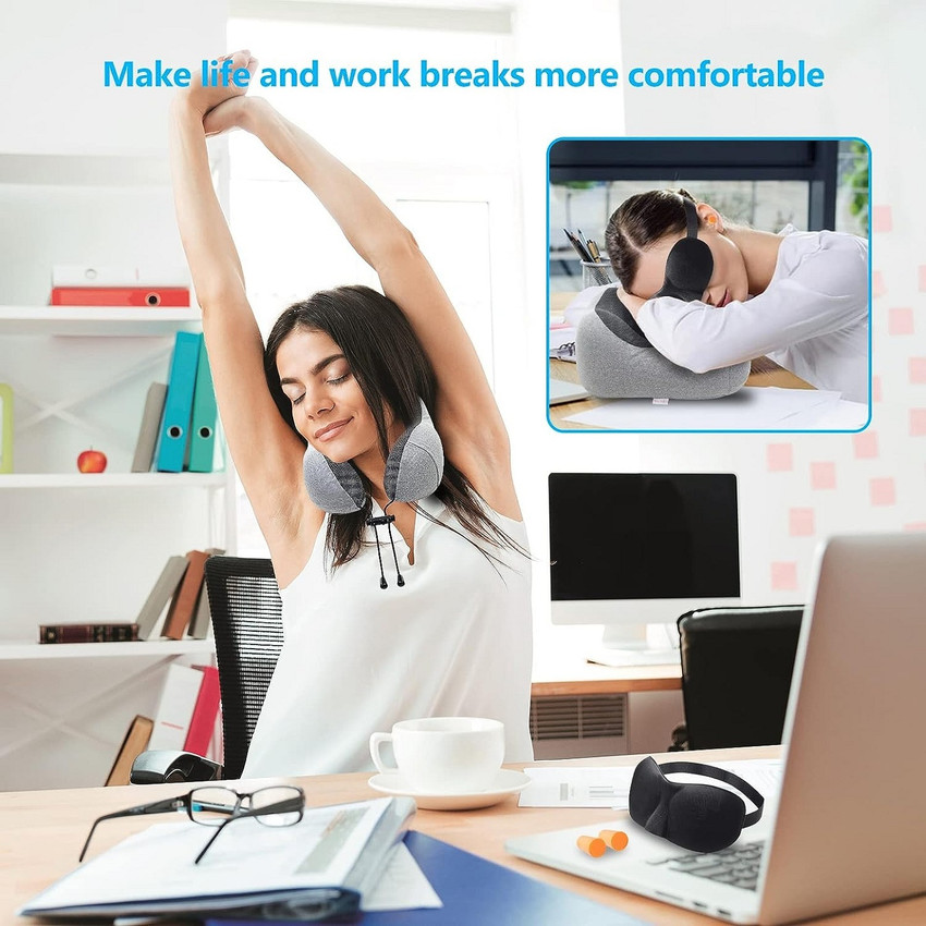Neck pillow top for computer work