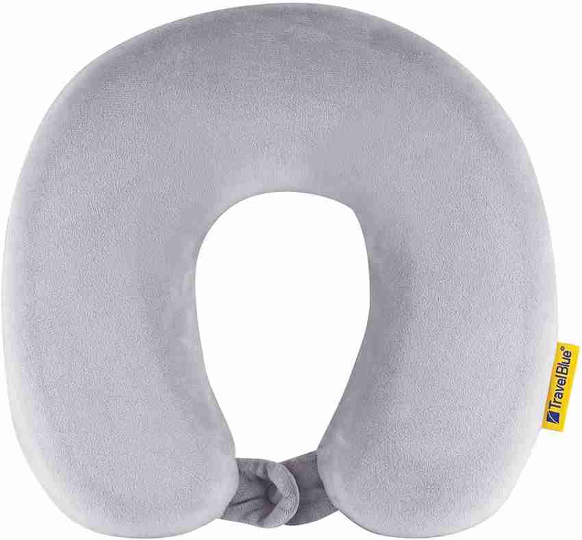 Travel blue neck pillow top memory foam