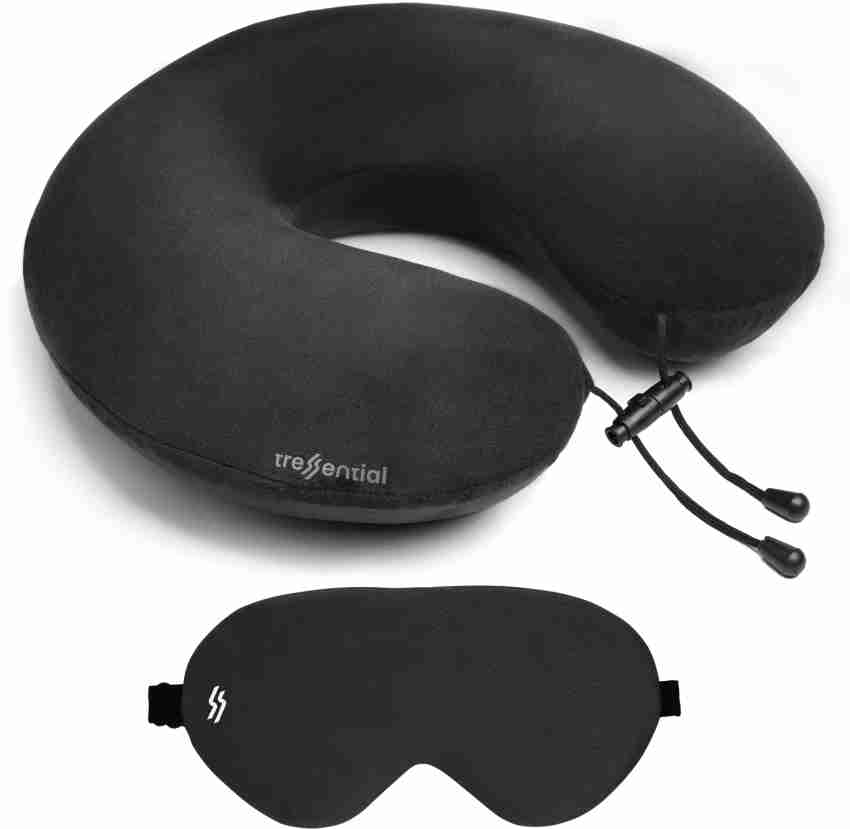 Tressential Super Soft Travel Sleep Eye Mask or Blindfold with