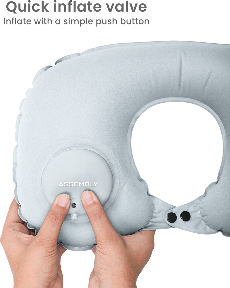Inflate travel sale pillow