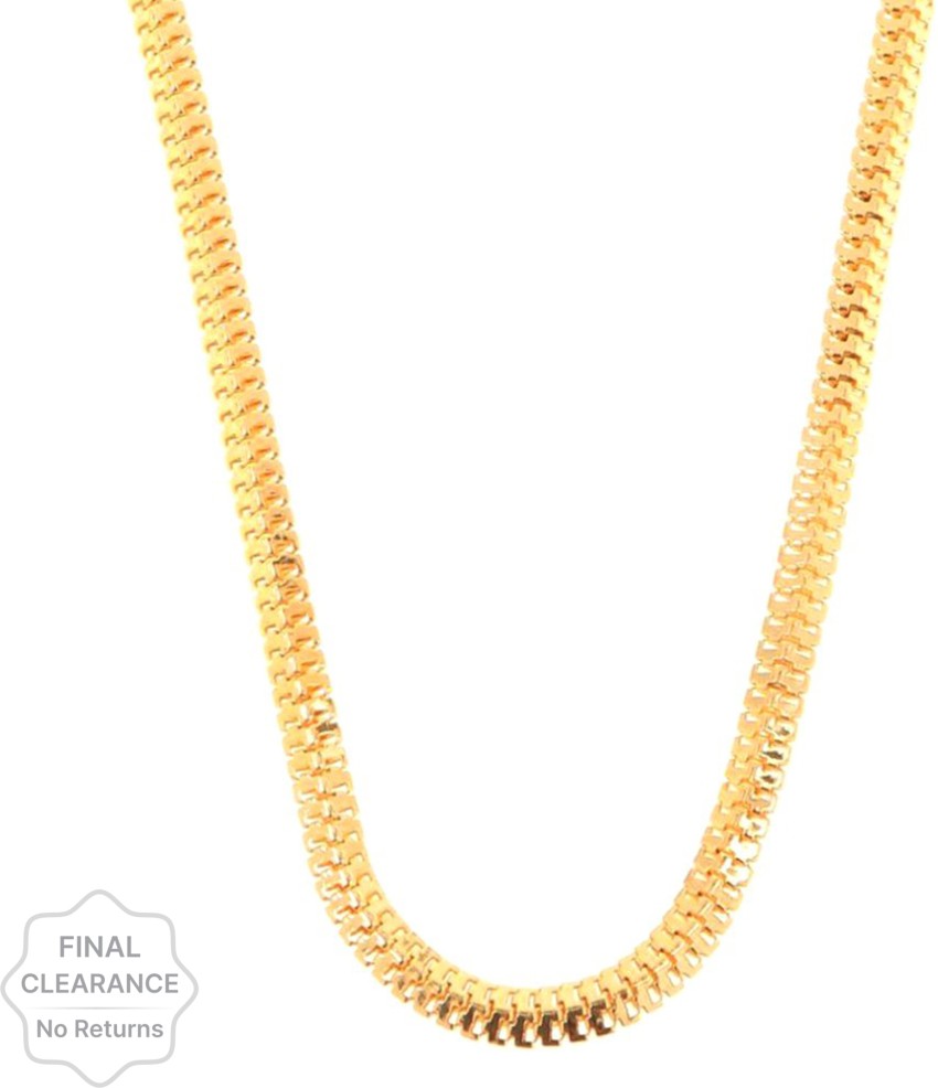 Light weight clearance chain gold