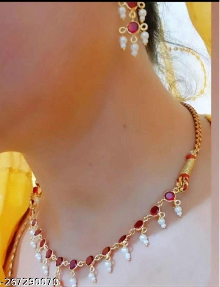 Flipkart stone online necklace