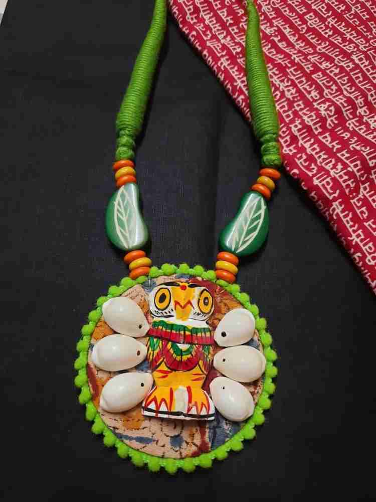 Wooden deals owl necklace