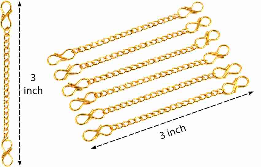 JHB Chain Extender Removable Adjustable Extension for Necklace