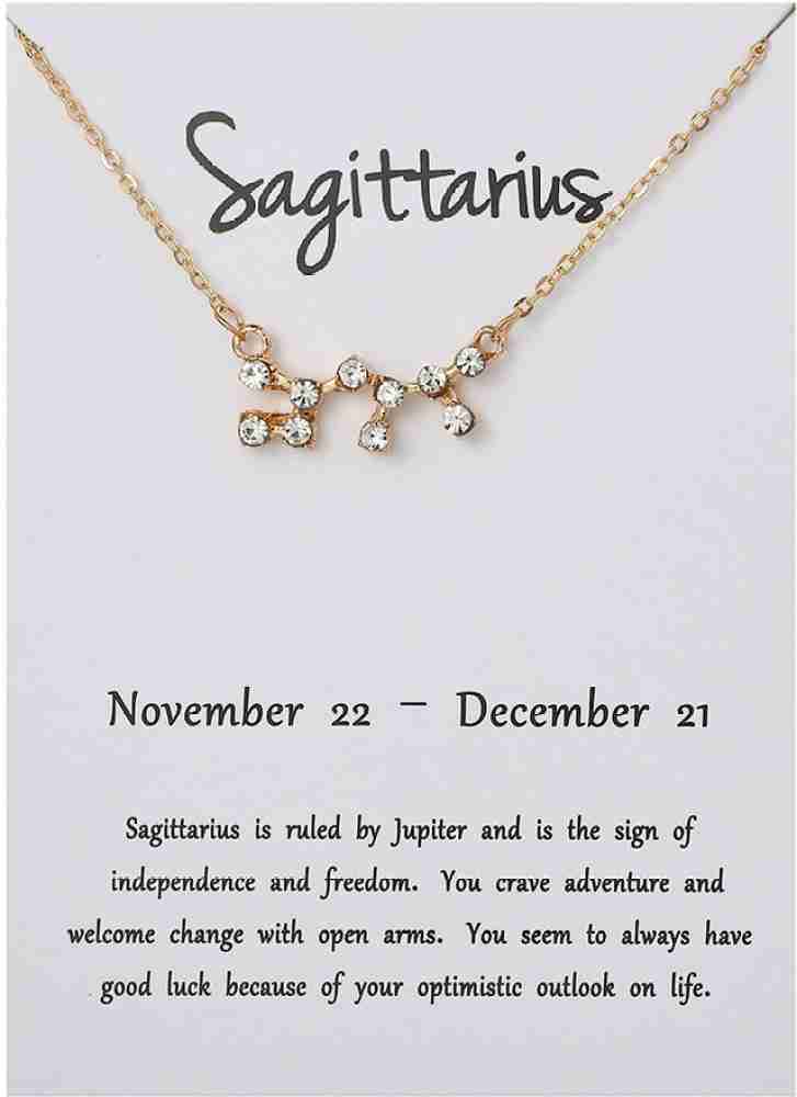 Sagittarius star online constellation necklace