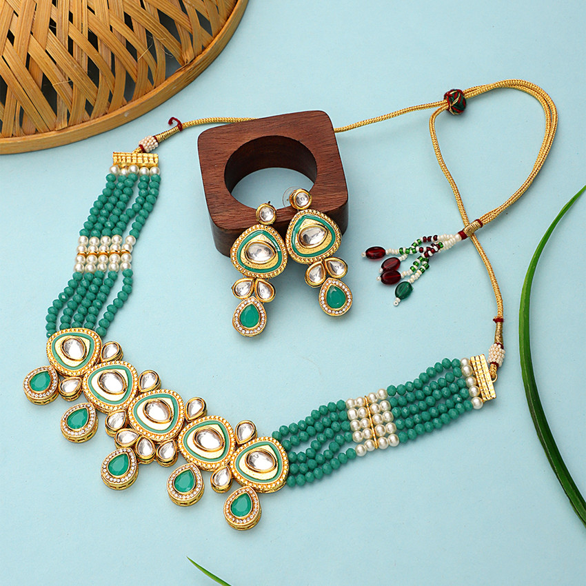 Kundan set flipkart online