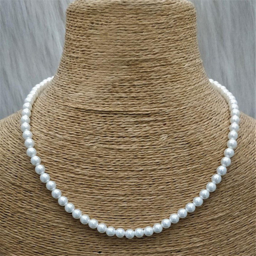 Price of a real pearl necklace discount
