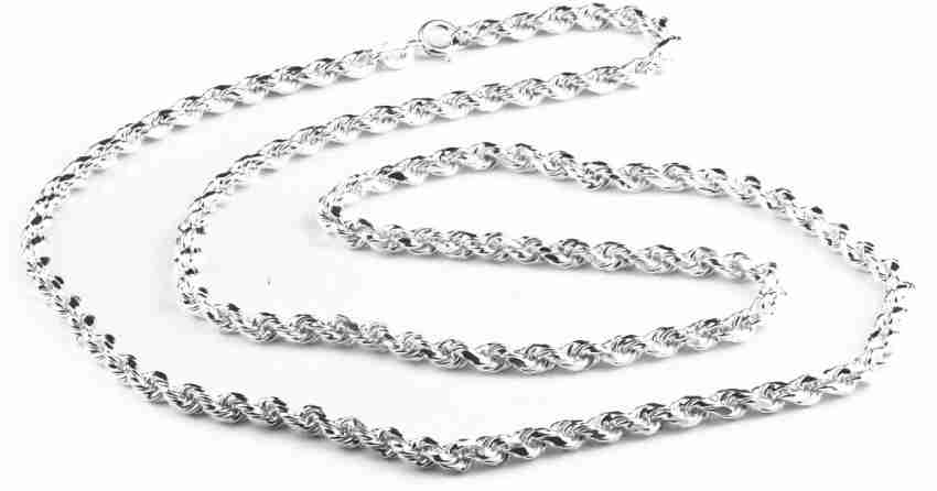 Boys silver hot sale chain price