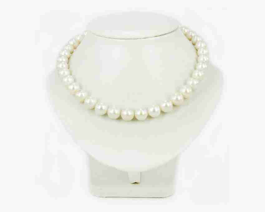 Single line hot sale pearl necklace