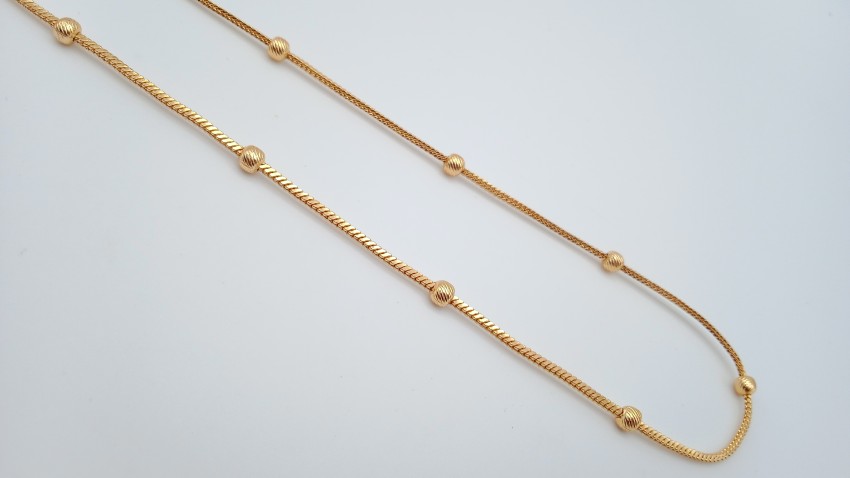 Gold chain for on sale 1 year baby girl