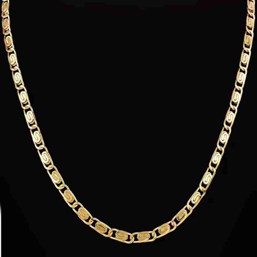 Jalebi design gold on sale chain