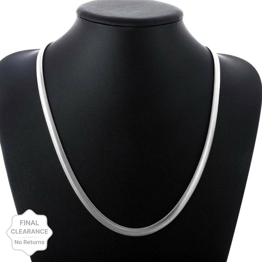 Original silver chain for mens tanishq 2025