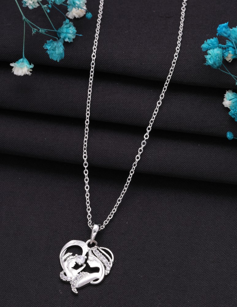 Rhodium sale necklace price