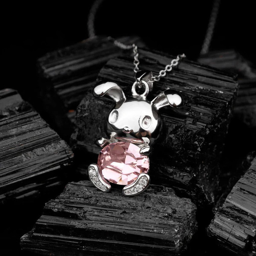Swarovski rabbit necklace discount