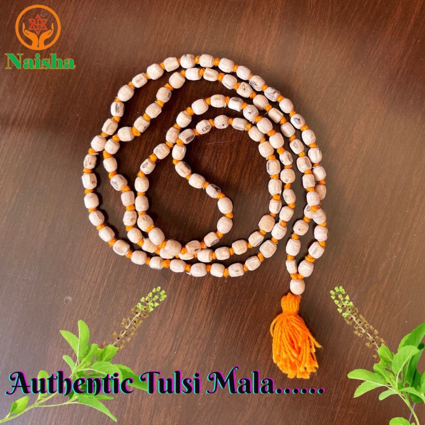 Buy Tulsi Mala Small Beads Bracelet Necklace Kanthi Mala Japa Mala Online  in India  Etsy
